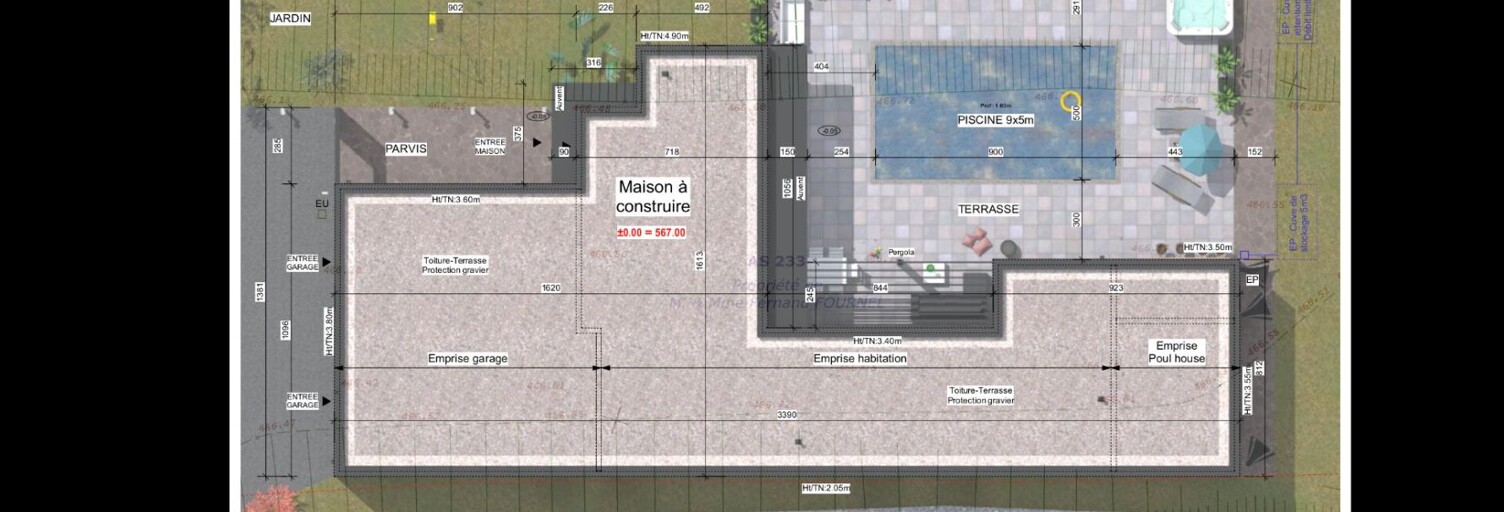 Terrain  2289 m² à vendre à Aurec-sur-Loire (43110)