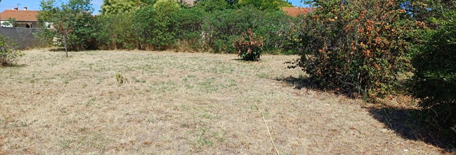 Terrain  850 m² à vendre à Narbonne (11100)