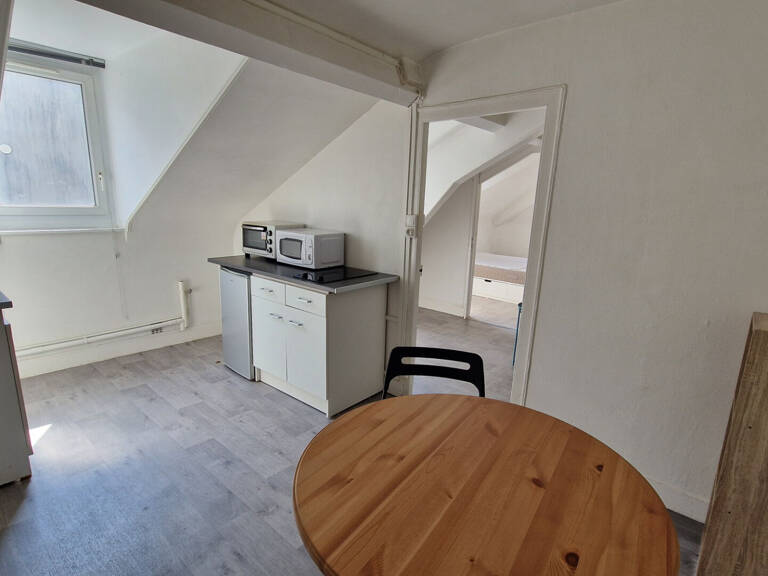 F2 MEUBLE AVEC JARDIN - ROUEN GARE — photo 1