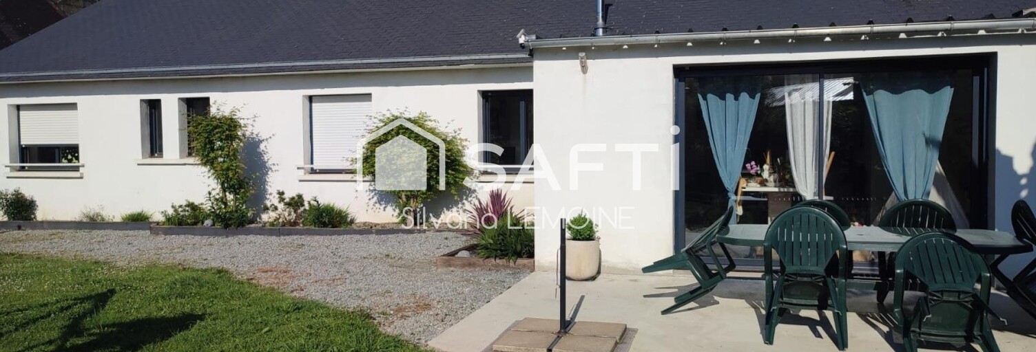 Maison 5 Pièces 135 m² à vendre à La Trinité-Porhoët (56490)