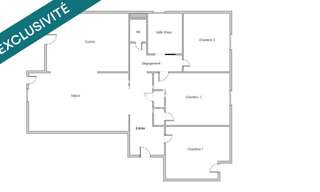 Appartement 4 Pièces 76 m² à vendre à Sassenage (38360)