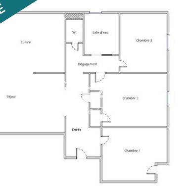 Appartement 4 pièces 265000 €