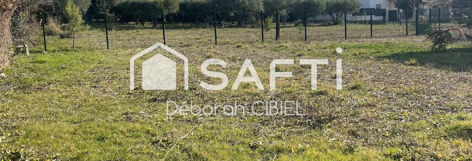 Terrain  705 m² à vendre à La Fare-les-Oliviers (13580)