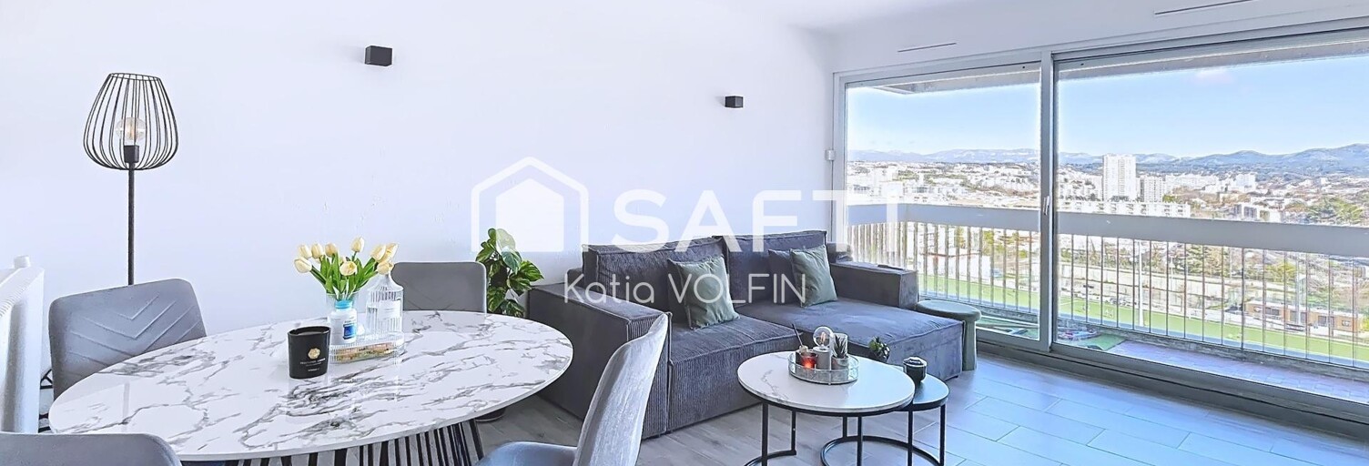 Appartement 3 Pièces 66 m² à vendre à Marseille 10 (13010)