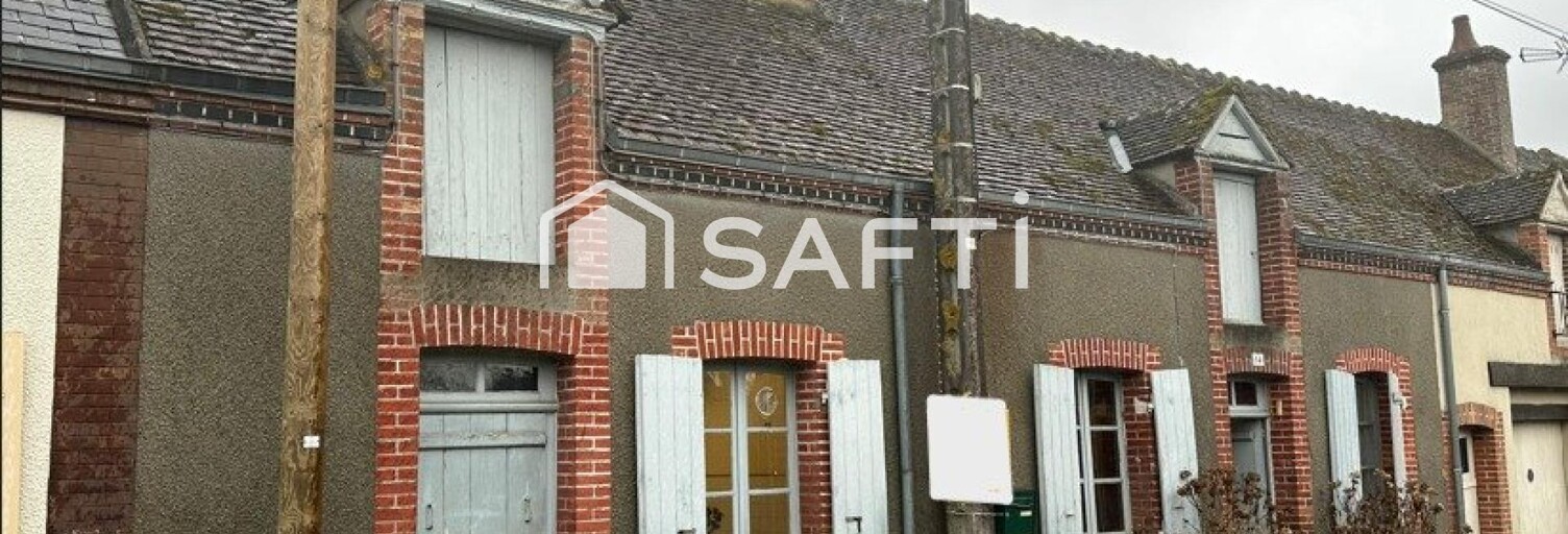 Maison 3 Pièces 70 m² à vendre à Clémont (18410)