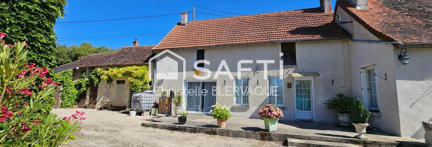 Maison 4 Pièces 80 m² à vendre à Chaumussay (37350)