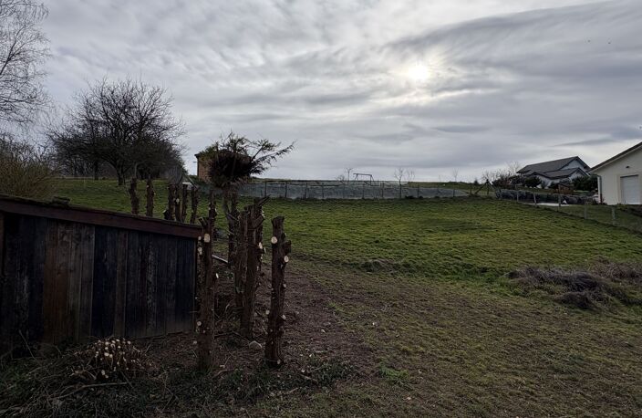 Vente terrain  834 m² Succieu (38300) — photo 2