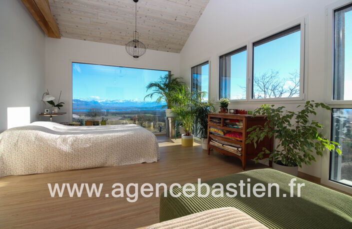 Grilly Mourex   Villa récente 2024 avec vue Alpes et lac Lém — photo 5