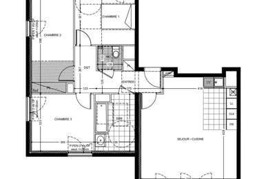Appartement 4 pièces 369000 €