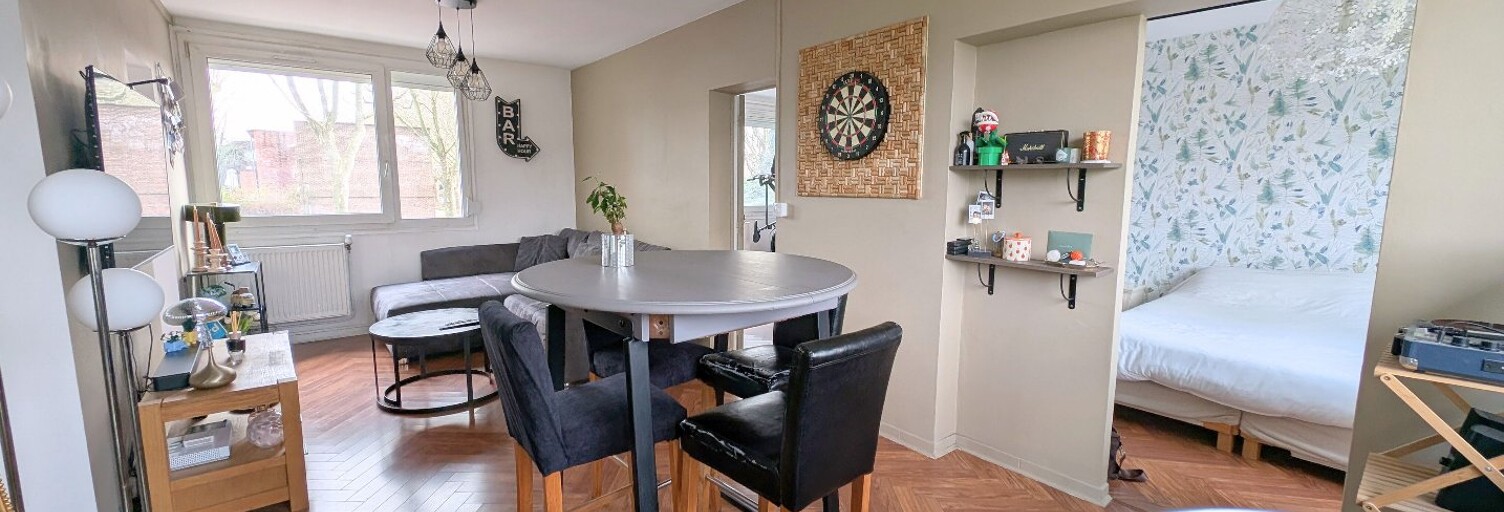 Appartement 3 Pièces 53 m² à vendre à Villeneuve-d'Ascq (59650)