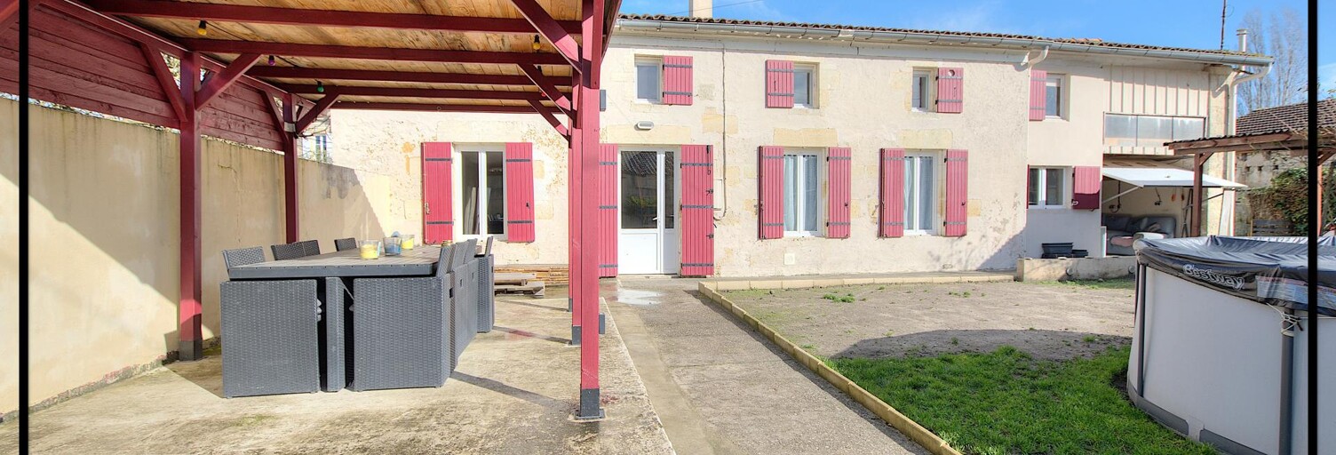 Maison 4 Pièces 128 m² à vendre à Berson (33390)