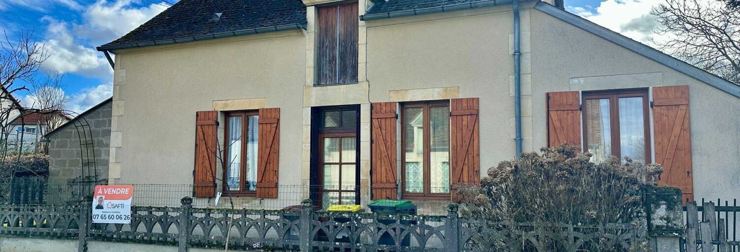 Maison 5 Pièces 83 m² à vendre à La Chapelle-Hugon (18150)