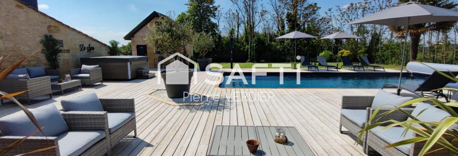 Maison 16 Pièces 500 m² à vendre à Prignac-et-Marcamps (33710)