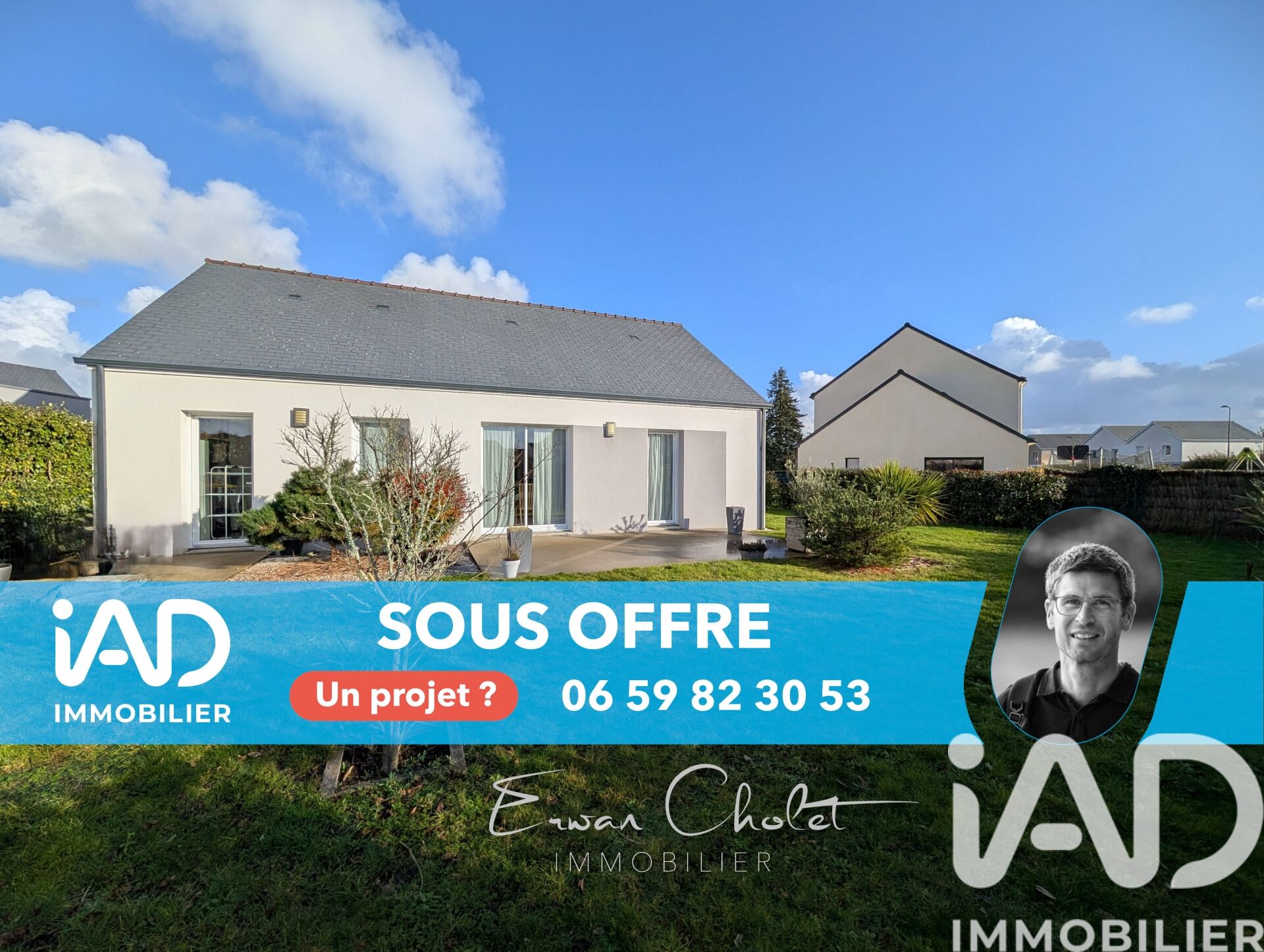 St-Etienne-De-Montluc - 72m² - 3p. - 2ch.