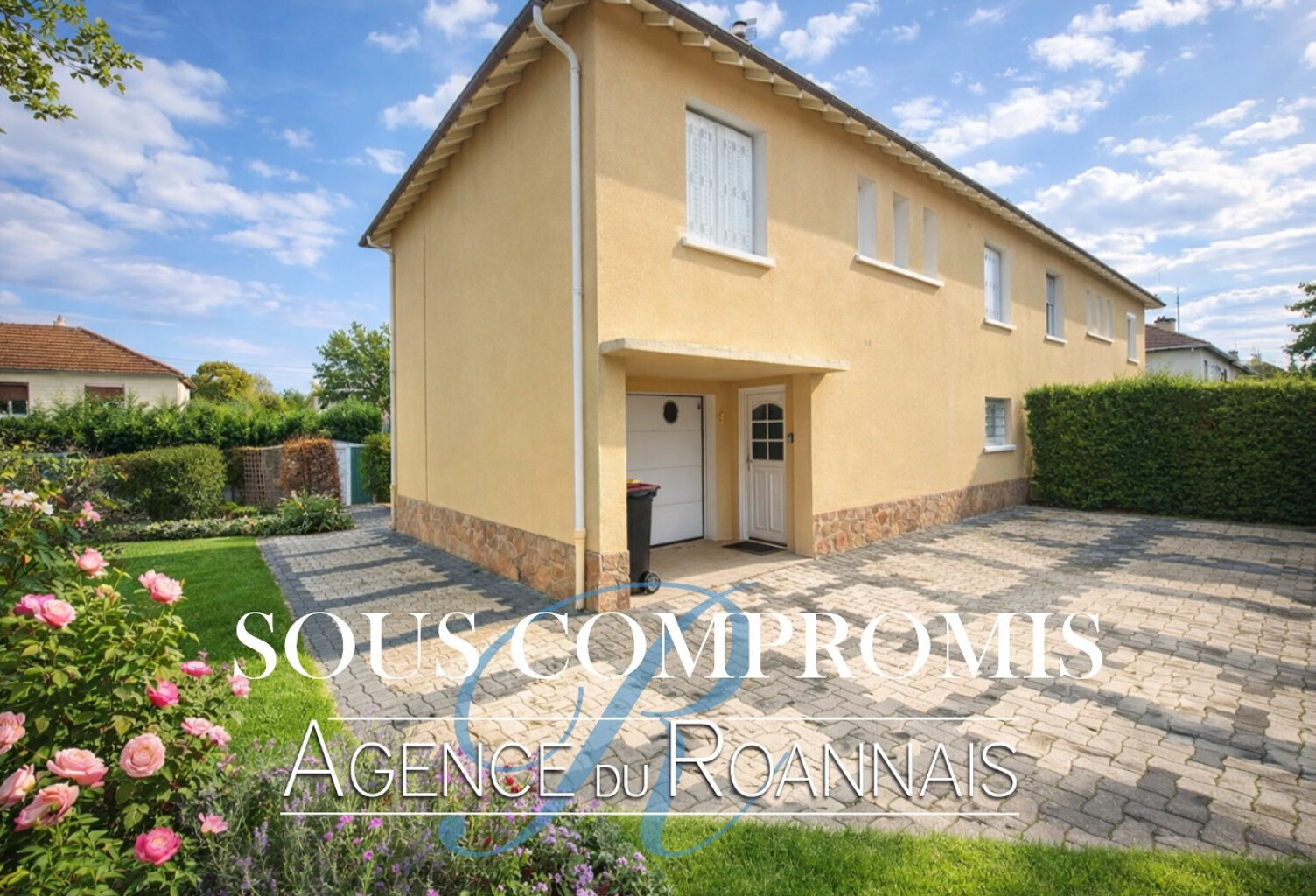 Maison de ville à vendre à ROANNE élevée sur sous-sol de 74m — photo 1