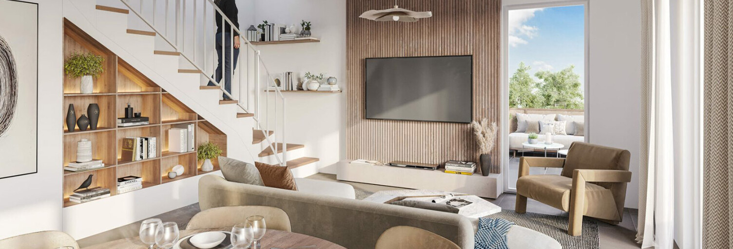 Appartement neuf T2, T3, T4 Pièce 40 à 75 m² à vendre à Cenon (33150)