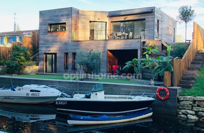 CAZAUX (33260) – MAISON CONTEMPORAINE – 5 SUITES PARENTALES – PISCINE – PROPRIÉTÉ DU CANAL – SANS VIS-À-VIS – GARAGE — photo 3