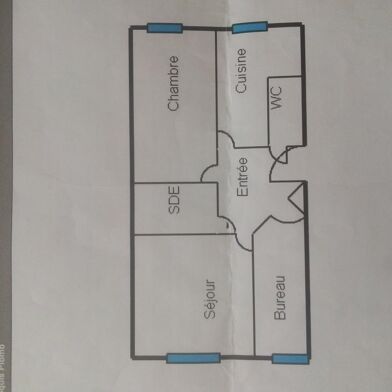 Appartement 2 pièces 945 €