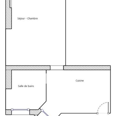 Appartement 1 pièces 1000 €