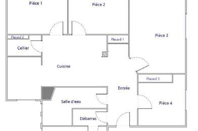 Appartement 4 pièces 790 €