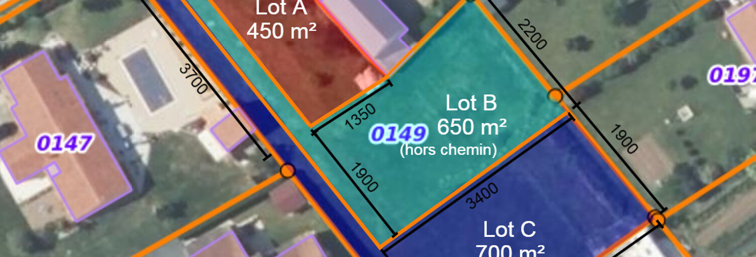 Terrain   m² à vendre à Naintré (86530)