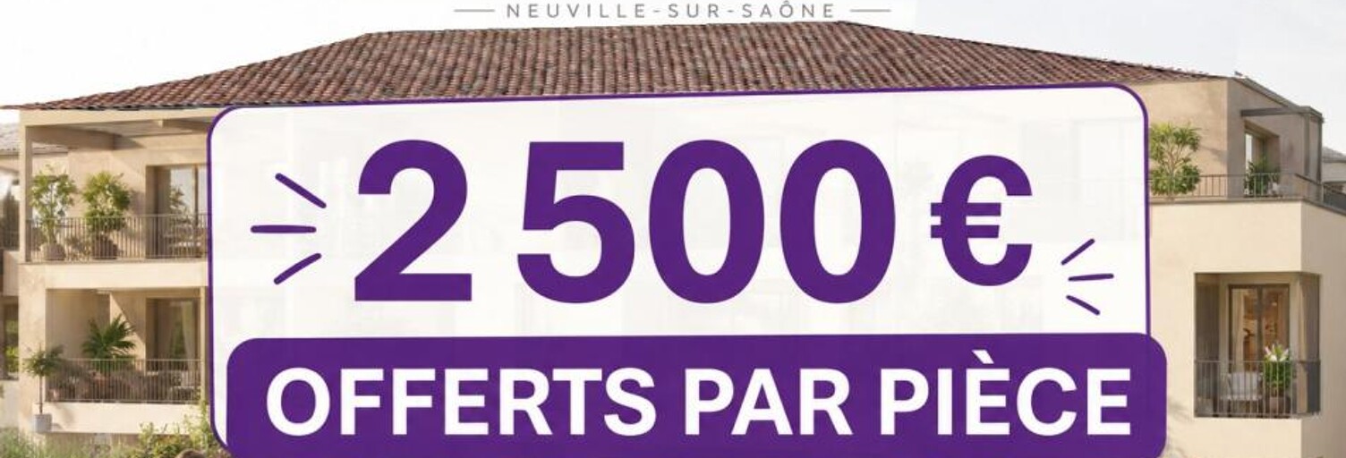 Appartement 2 Pièces 40 m² à vendre à Neuville-sur-Saône (69250)