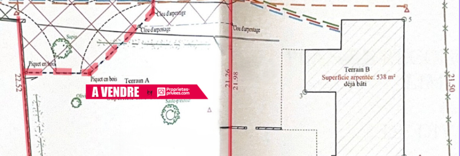 Terrain  360 m² à vendre à Entraigues-sur-la-Sorgue (84320)