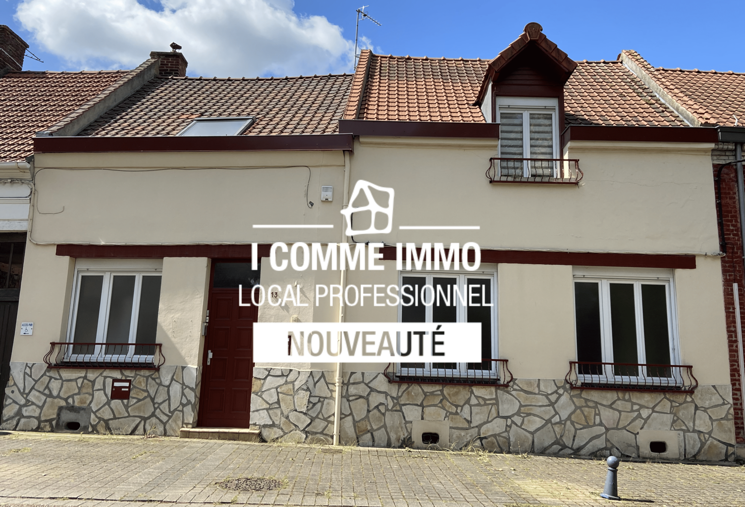 Local professionnel 86 m2 en centre-ville de Bully-les-Mines — photo 1