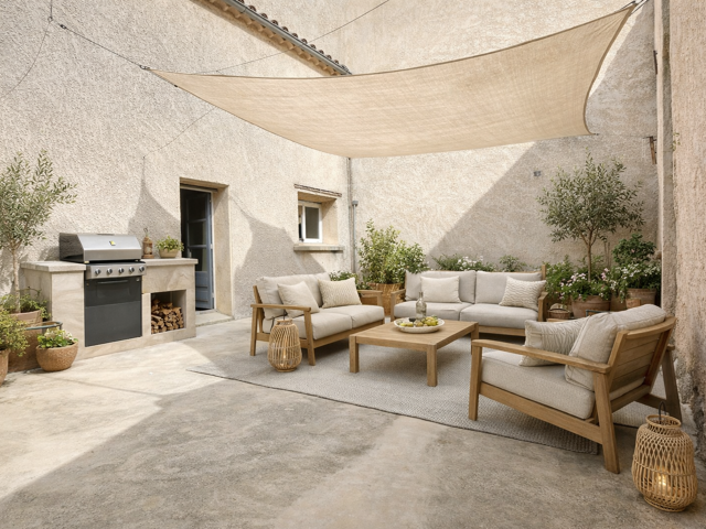 Vente Maison de village à rénover de 120m2 avec terrasse et — photo du bien
