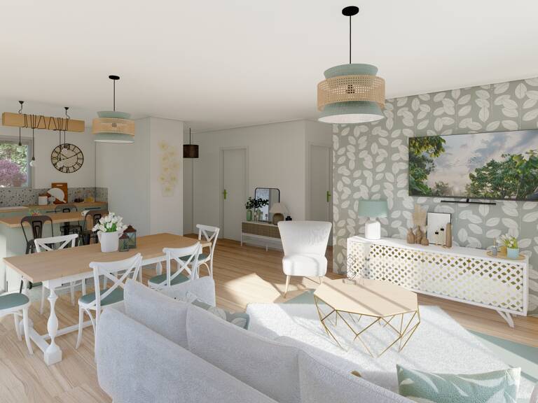 Vivez à Montgaillard : un cadre naturel privilégié pour votre projet de vie dans une maison de deux chambres évolutive. — photo 1