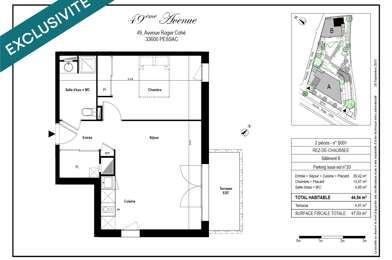 Appartement 2 pièces 205000 €