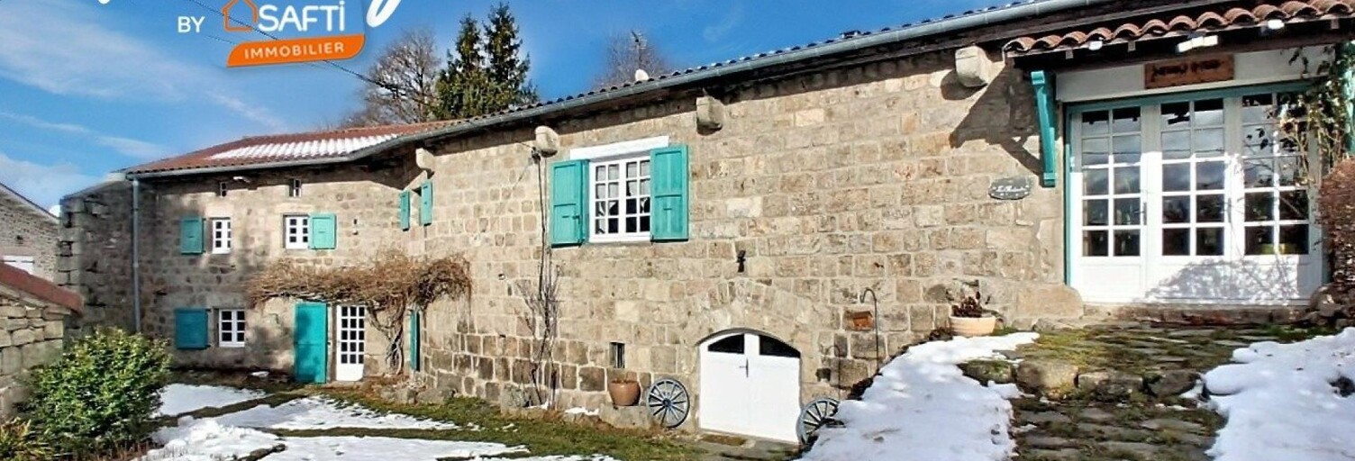 Maison 11 Pièces 319 m² à vendre à Saint-Romain-Lachalm (43620)