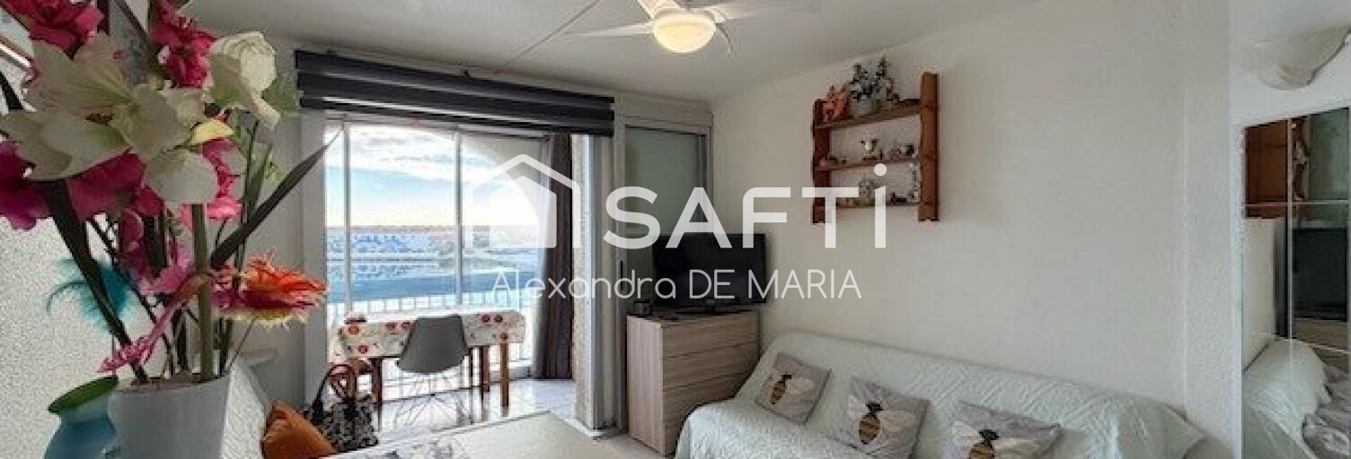Appartement 2 Pièces 31 m² à vendre à Le Barcarès (66420)
