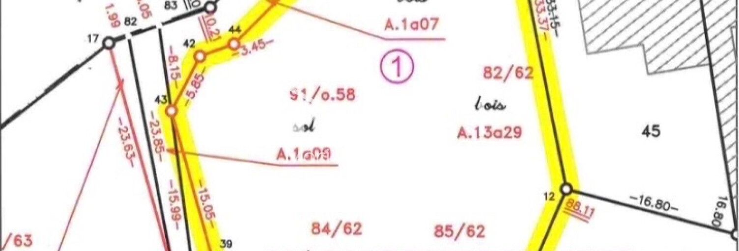 Terrain  1335 m² à vendre à Seltz (67470)