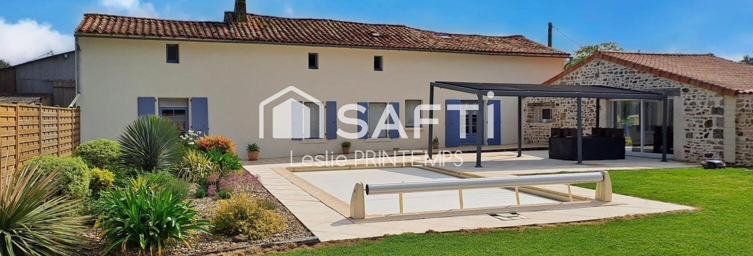 Maison 7 Pièces 189 m² à vendre à Saint-Maixent-de-Beugné (79160)