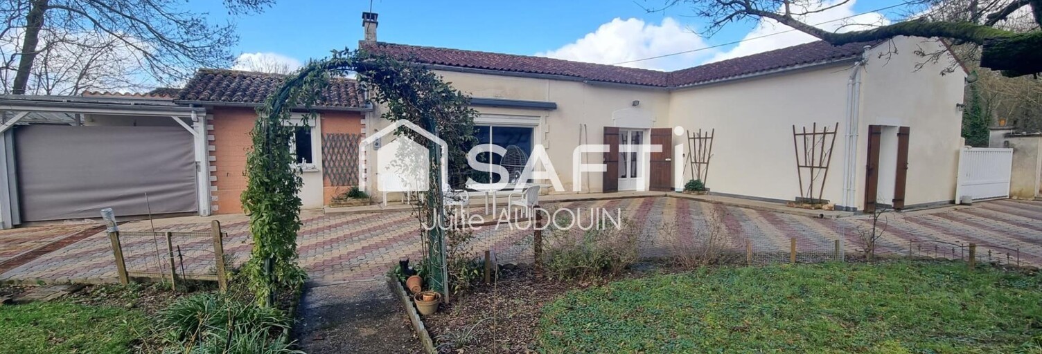 Maison 8 Pièces 124 m² à vendre à Saint-Ouen-la-Thène (17490)