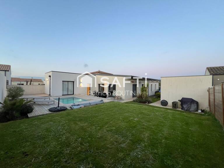 PAVILLON PLAIN PIED 4 CHAMBRES DONT UNE SUITE PARENTALE + GARAGE ET PISCINE  A CHAURAY ! — photo 1