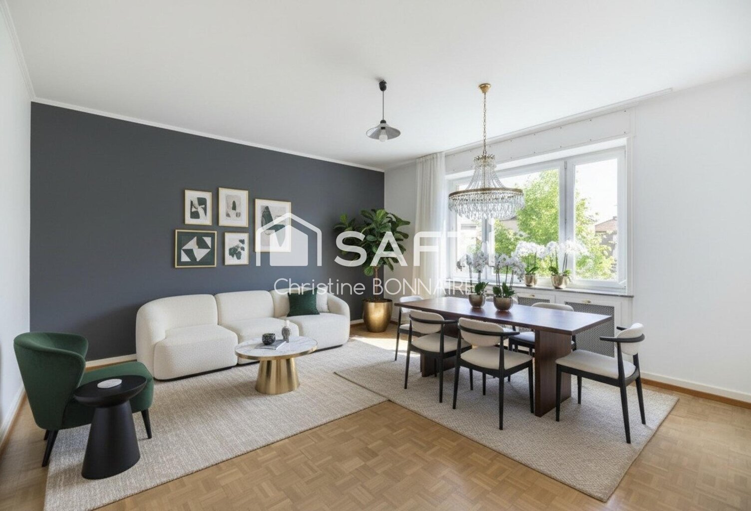 Appartement T4 de 94m² avec cave proche du centre ville et des ecoles — photo 1