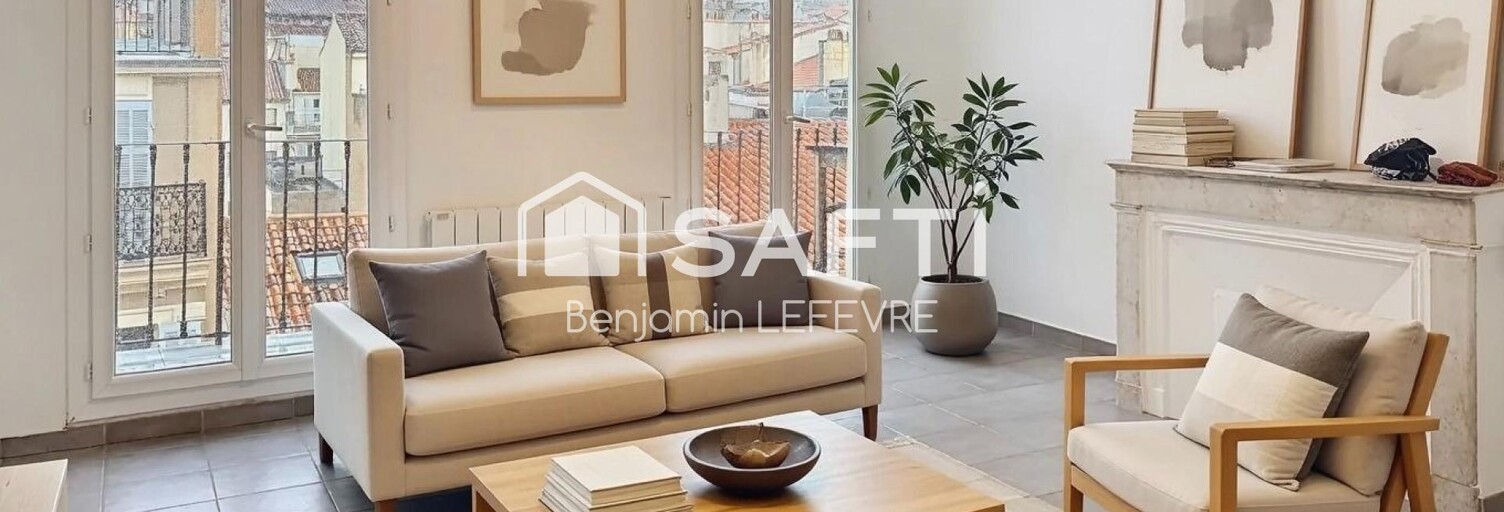 Appartement 2 Pièces 55 m² à vendre à Marseille 1 (13001)