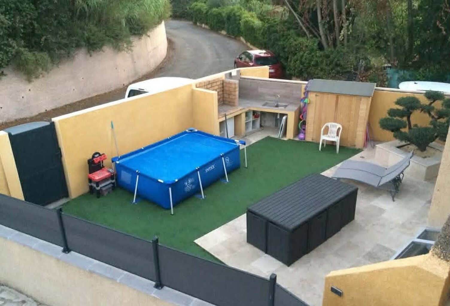 Haut de villa T4 de 105m2, véranda, et jardin — photo 1