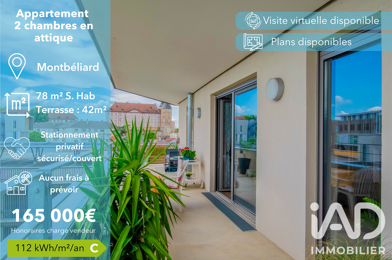 Appartement 3 pièces 165000 €