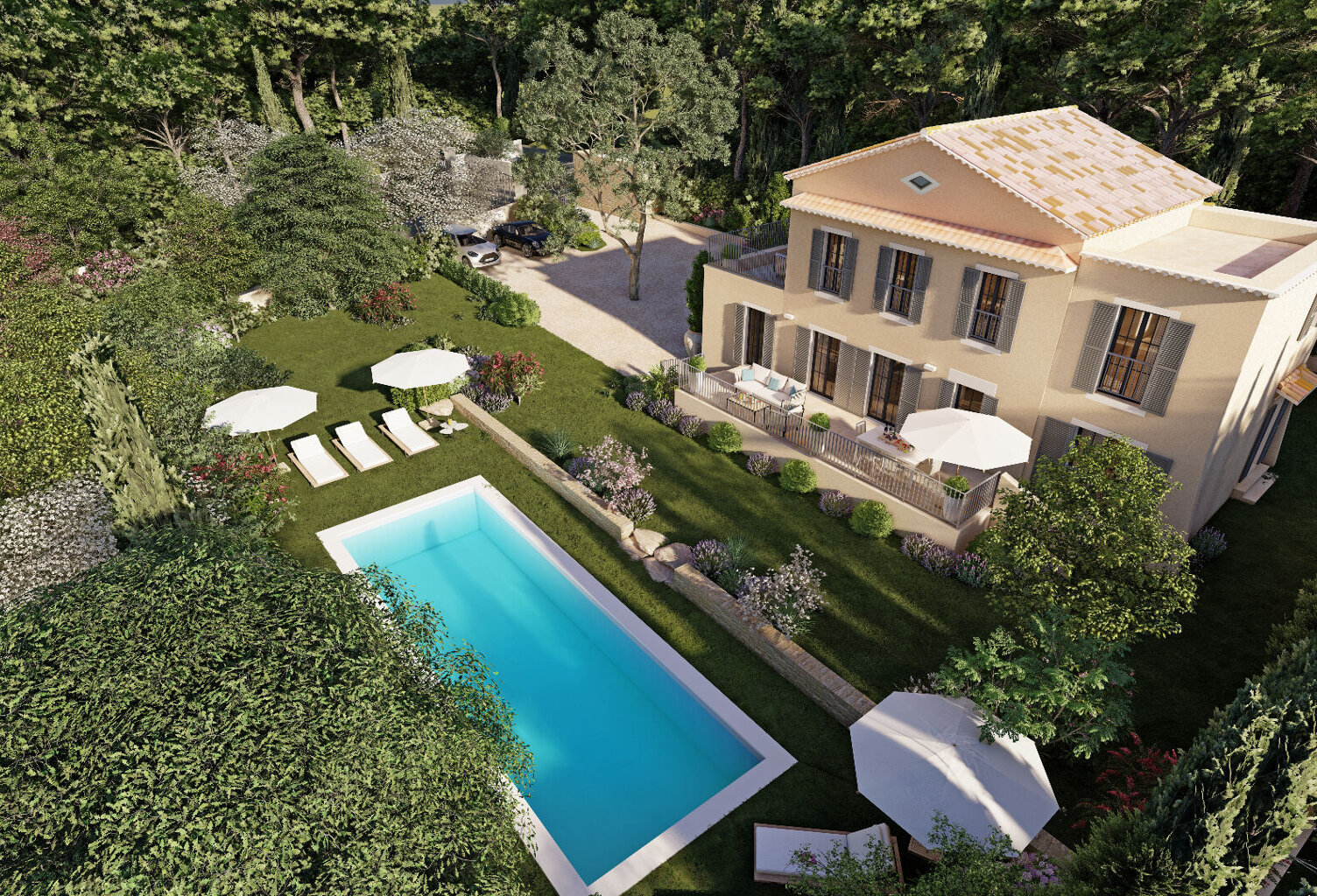 À vendre Bastidon d'exception à deux pas du centre-ville d'Aix en Provence — photo 1