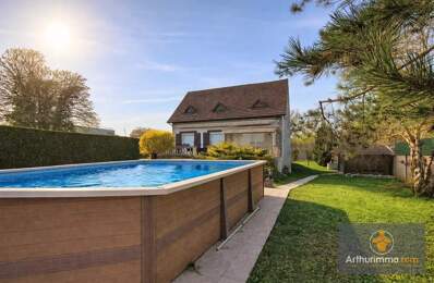 Saint-Leu-d’Esserent – Maison individuelle avant 1970 – env. 135 m² habitables – 4 chambres – Terrain env. 1 800 m² – Piscine – Sous-sol total — photo du bien