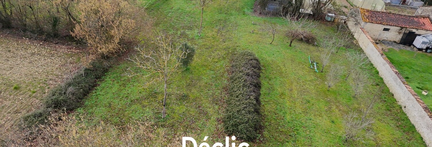 Terrain  1460 m² à vendre à La Brousse (17160)