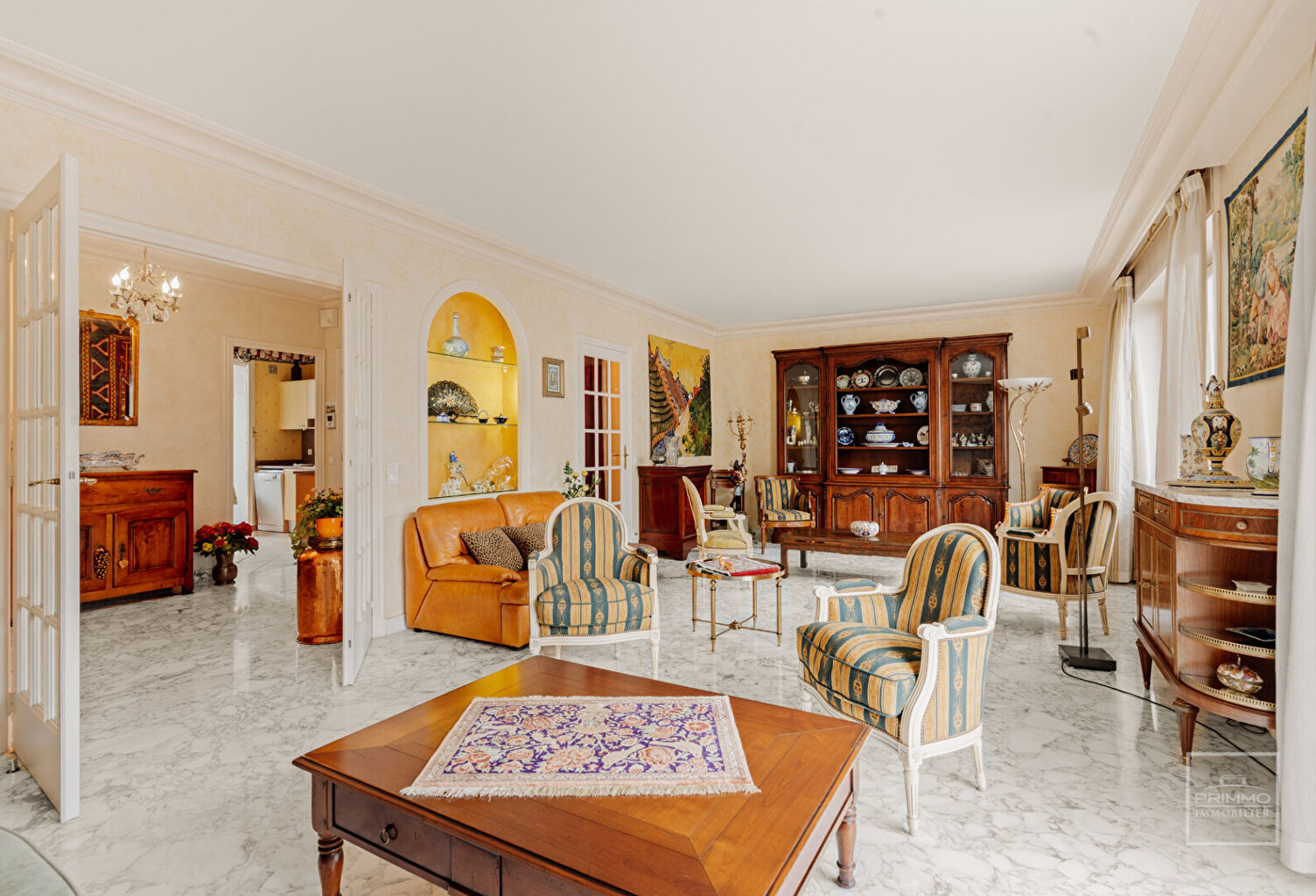LYON 6, TRIANGLE D'OR, BALCON & LOGGIA, 124.79m² — photo 1