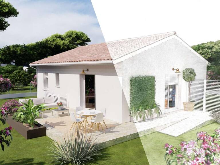 Maison neuve 2 chambres 70m² à Laluque — photo 1