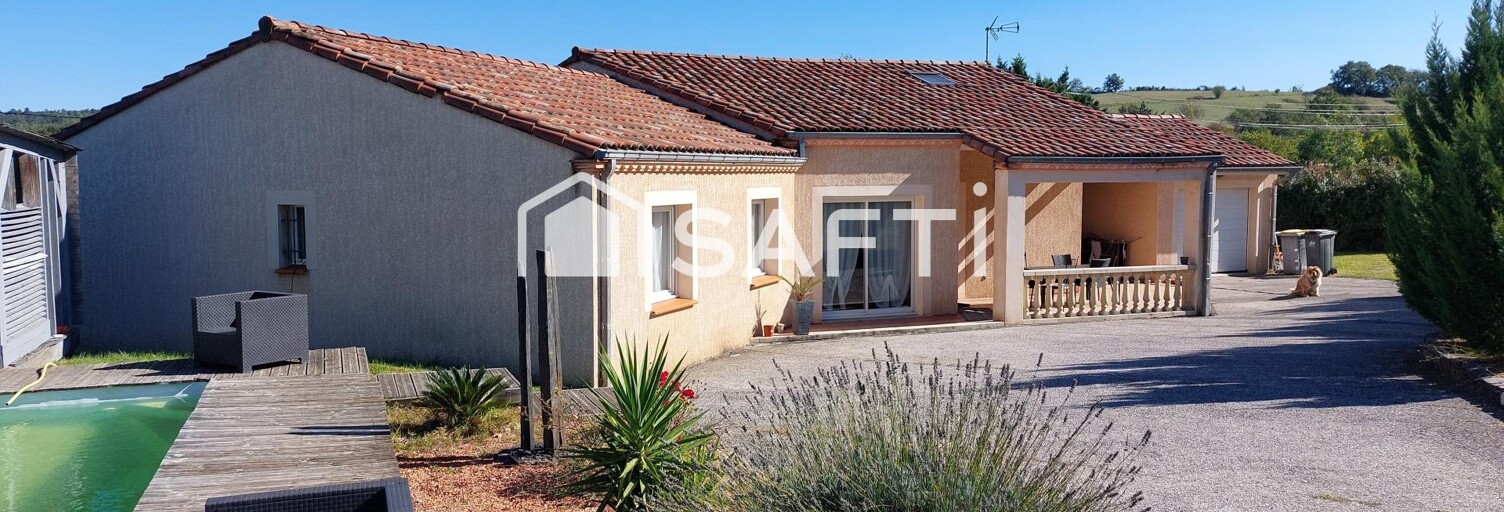 Maison 6 Pièces 134 m² à vendre à Lagarrigue (81090)