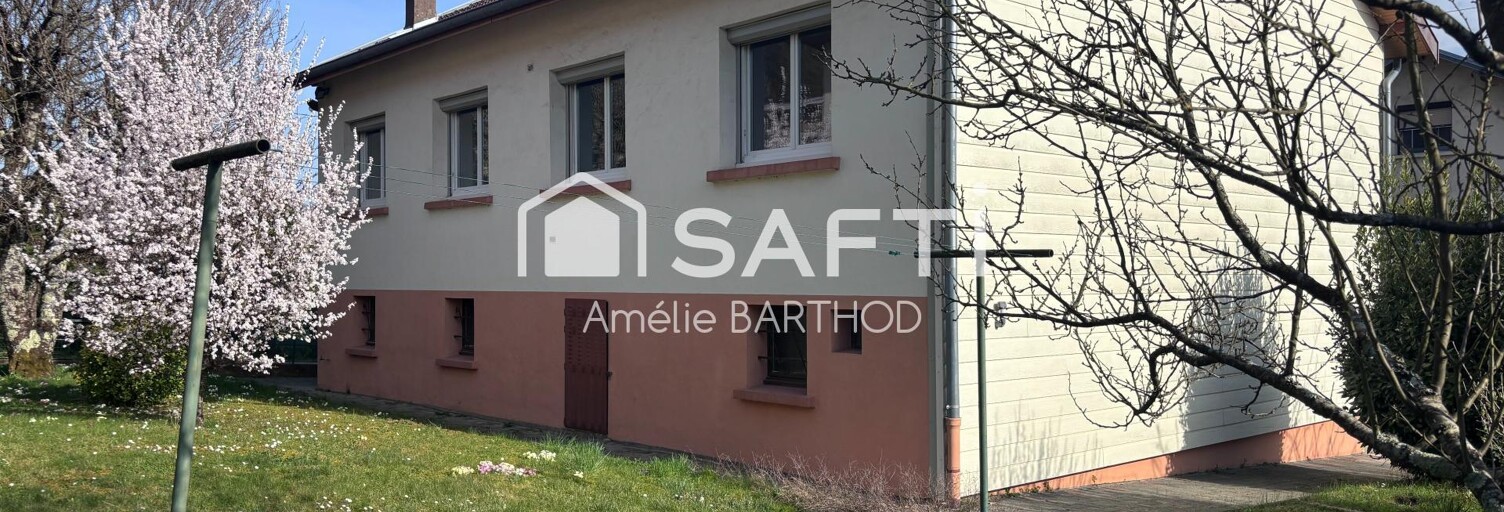 Maison 5 Pièces 109 m² à vendre à Roche-lez-Beaupré (25220)