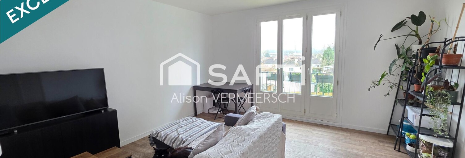Appartement 3 Pièces 57 m² à vendre à Gasny (27620)