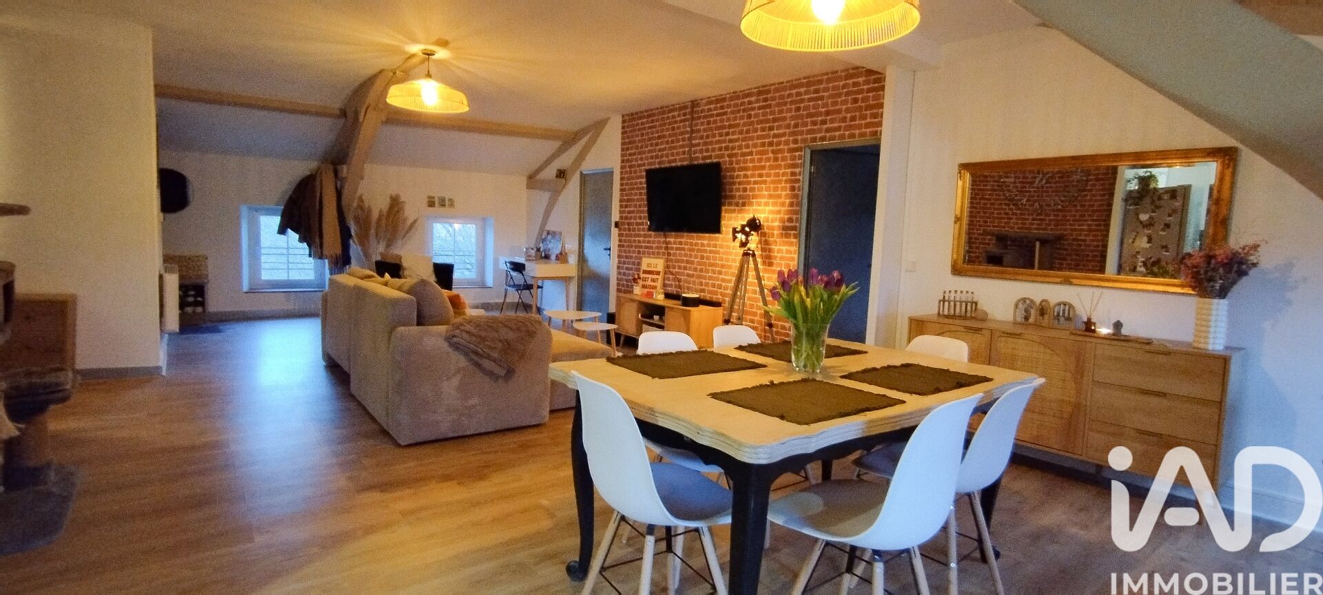 Aulnay - 115m² - 5p. - 3ch.